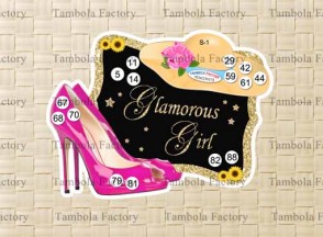glamorous_hat_girl_pink_heels_tambola_housie_ticket